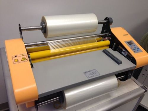 Thermal roll laminating machine 13.7&#034;  hot laminator finishing equipment for sale