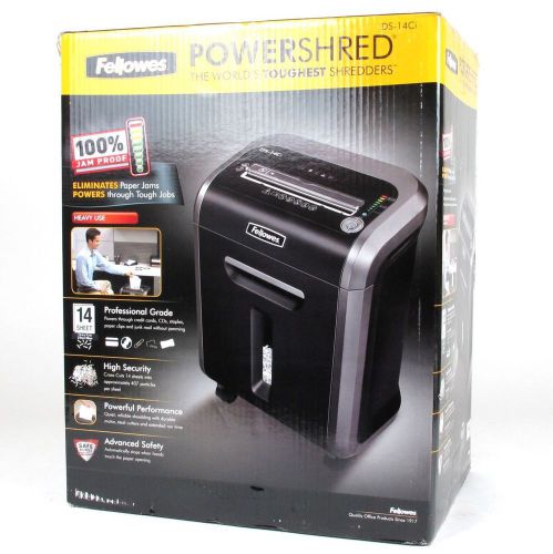 Fellowes powershred ds-14ci jam proof paper shredder for sale