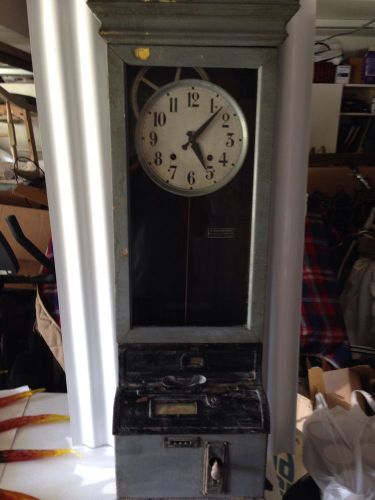 Vintage French Time Clock