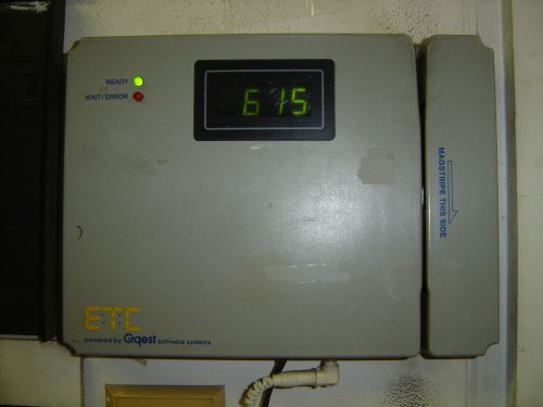 Qqest 100m etc electronic time clock for sale