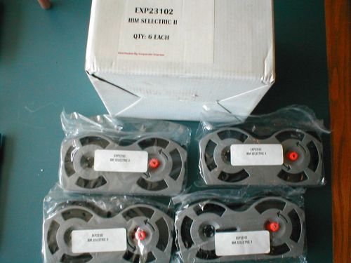 IBM Selectric II Processing Ribbon - 4 pack