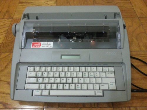 Brother SX4000 Electronic Typewriter + correctable ribbon + correction tape
