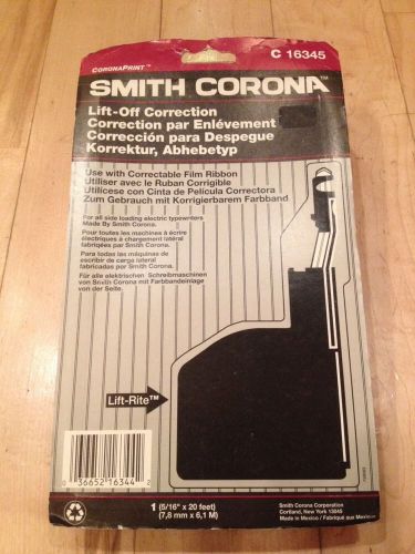 Smith Corona C16345 Typewriter Lift-Off Correction Tape New &#034;Old Stock&#034;