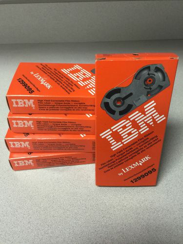 Genuine IBM High Yield Correctable Film Ribbon 1299095 NEW in Box