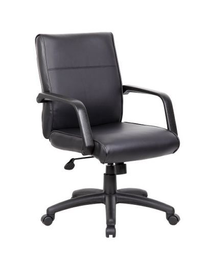 B686 boss executive mid back office chair in leatherplus for sale