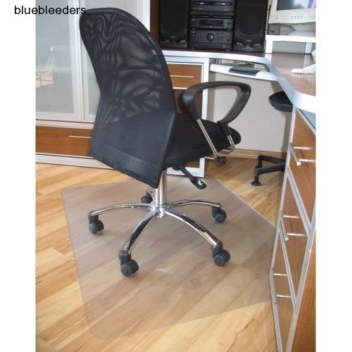 New office  48&#034; x 36&#034; clear multitask pvc chair floor mat for sale