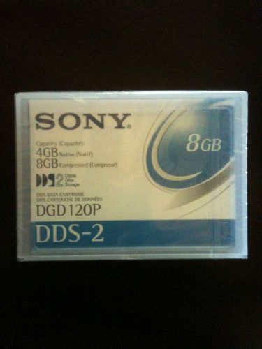 Sony DGD120P DDS-2 8GB Compressed Computer Data Cartridge