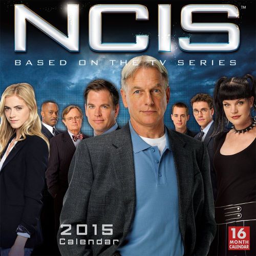NEW NCIS 2015 Wall Calendar - Pictures From The Popular TV Series Mark Harmon