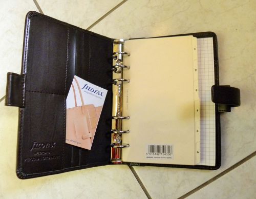 Filofax Metropol Brown Personal Organizer~ New and Discontinued