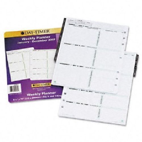 DAY-TIMER 9201 2013 EDITION DATED TWO PAGE PER WEEK ORGANIZER REFILL 8.5X11