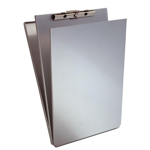 Saunders storage clipboard - 1.50&#034; capacity  - 8.50&#034; x 14&#034; - aluminum for sale