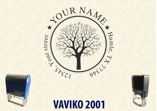 Personalized Custom Made Self Inking Rubber Stamp SH 011 D30 mm
