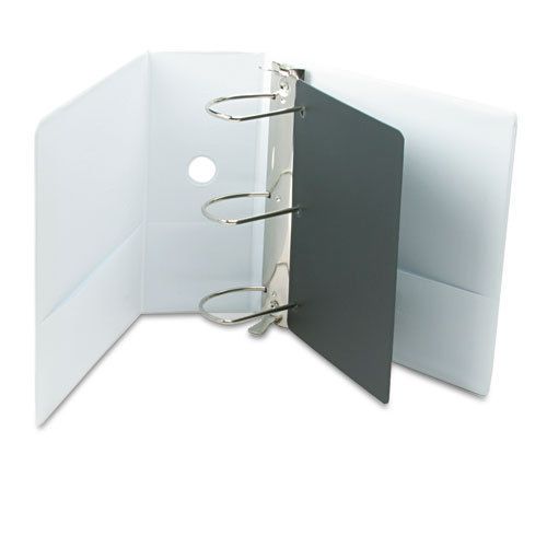 Xtravalue clearvue slant-d ring binder, 5&#034;, white for sale