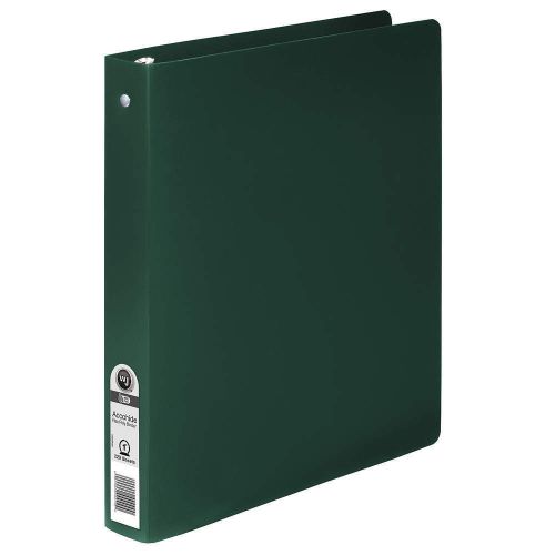Flex Poly Binder, Round Ring, 1in, Green A7039716A