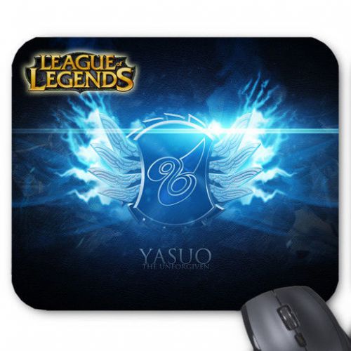 Yasuo Champion Logo League Of Legends Mousepad Mousepads