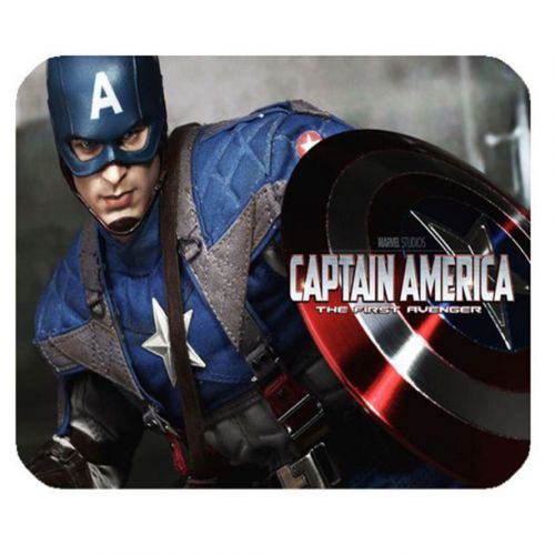 Capt. America Anti-Slip Mouse Pad with Ruber Backed and Polyester Fabric Top 004