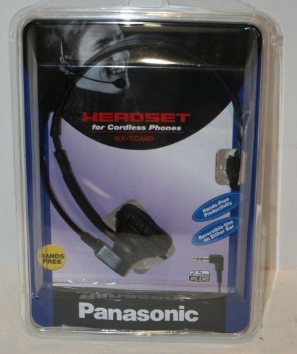 NEW Panasonic KX-TCA60 Hands-Free Headset with Comfort Fit Headband S070906