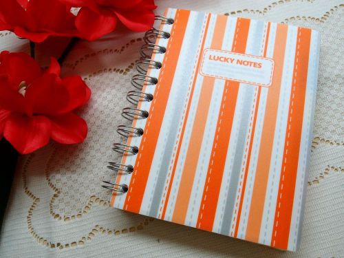 Lucky Notes Hardcover Notebook Notepad Diary Memo Scratchpad Day Planner Booklet