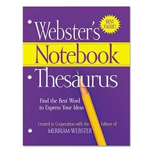 ADVANTUS CORPORATION FSP0573 Notebook Thesaurus, Three-hole Punched, Paperback,