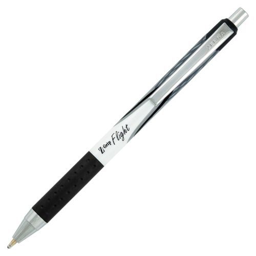 Zebra Pen Z-grip Flight Retractable Pens - Bold Pen Point Type - 1.2 Mm (21910)