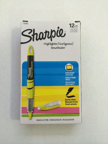 Sharpie Liquid Accent Highlighter Fl Yellow. San 1754463. Dozen