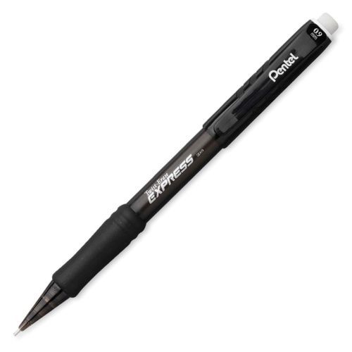 Pentel Twist-erase Express Automatic Pencil - 0.9 Mm Lead Size - Smoke (qe419a)