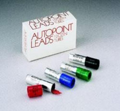 Autopoint Color Lead: .9mm Short Leads - 1-3/8&#039;&#039; Blue