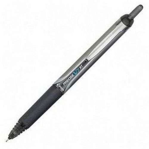 6 * PRECISE V7 RT Roller Ball PENS Black 0.7mm point