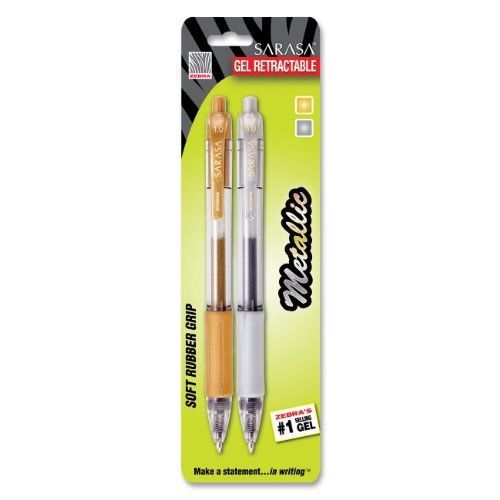 Zebra Pen Sarasa Metallic Gel Pen - Bold Pen Point Type - 1 Mm Pen (zeb46602)