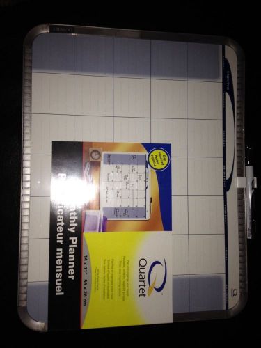 New calendar dry erase board 14&#034; x 11&#034; pen &amp; hanging kit incl for sale