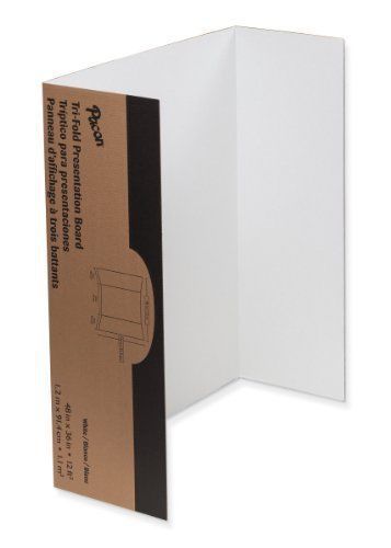 Pacon 3763 - Spotlight Presentation Board, 48 x 36, White, 24/Carton