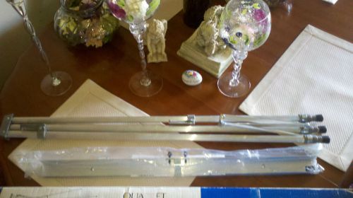 Tri-lite aluminum dual purpose easel 34&#034; to 64&#034; adjustable w/ holder brand new for sale