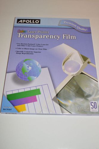 Apollo Color Laser Printer Transparency Film