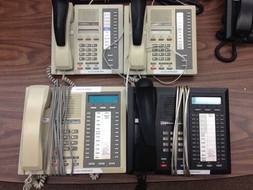 Lot of 4 comdial impact office phones 8012s-pt 8024s-pt for sale