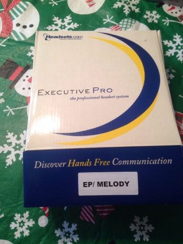 Headsets.com executive pro series - includes amplifier, melody headset + more for sale