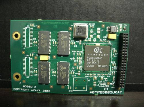 Avaya IP Office IP 400 PBA Modem 2 Card PCS 01 Internal Modem Card 700359862