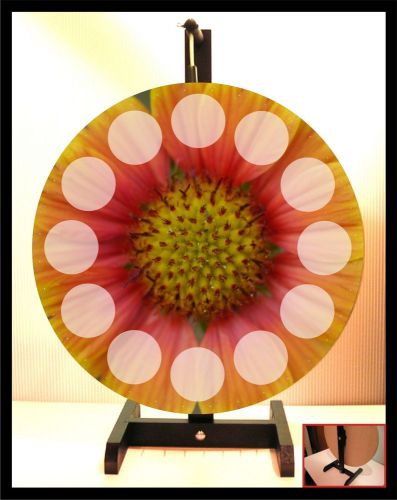 Orange Flower Prize Wheel 18&#034;
