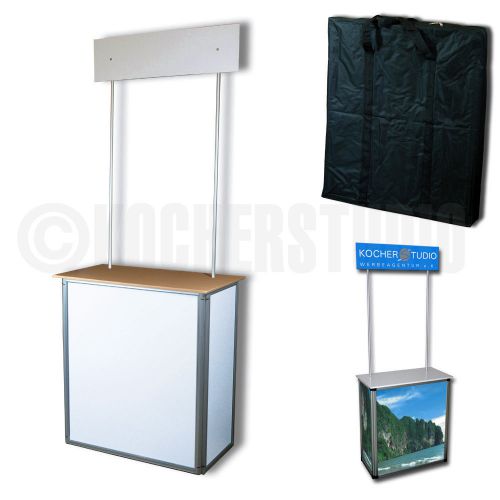 Promoter mit topschild, messetresen, counter, klapptisch for sale