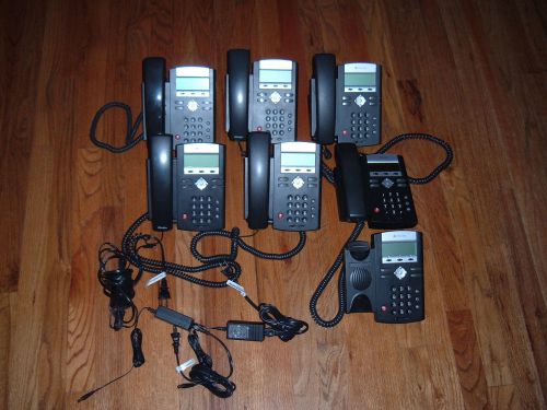 Polycom VOIP Phone Lot- 7 total