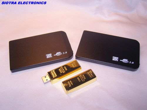 USB 2.0 Flash Drive or Hard Drive - Fully Plug &amp; Play - 160mb to 256mb