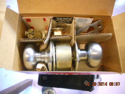 Schlage A53PD6 Plymouth (Ply)  x 626 2-3/8&#034; backset with T strike. NOS