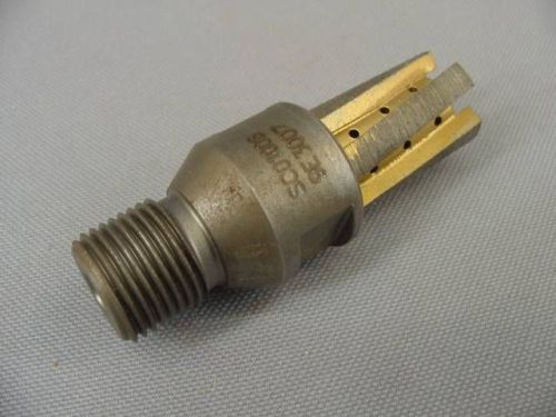 23mm x 35mm Diamond CNC Finger Twist Bit Goldline – Coarse –  1/2  Gas (#1189)