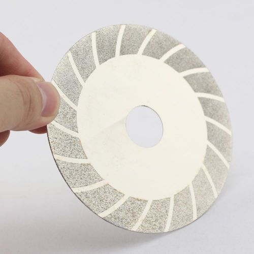 4&#034; diamond coated flat grinding cutting sculpting wheel disc grit 150 threading for sale