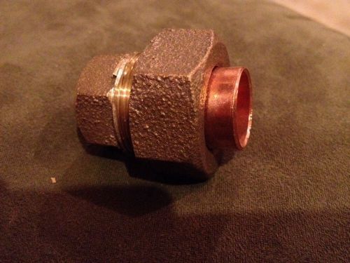 18 Nibco Solder Weld Copper And Cast Bronze Union Fittings New