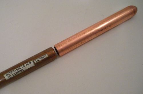 1/2&#034; copper air chamber hammer 5/8 od x 5&#034;  (cu12-hm5)  7 available - see store! for sale