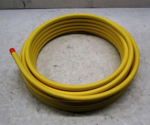 Mueller Gas Shield 5/8in OD x 50Ft Yellow Plastic Coated Copper Tubing DY10050