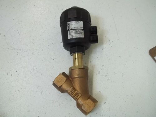 Burkert 2000 a 25,0 ptfe rg 2/2-way piston angle seat valve *new out of a box* for sale