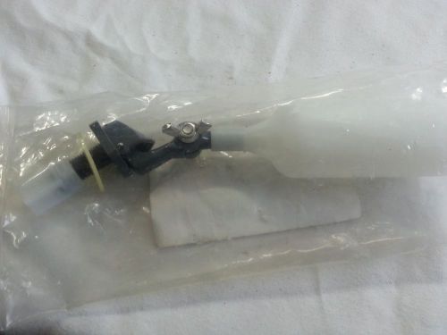 Kerick valve ma252 pvc mini float valve, tank mount, adjustable arm, 1.5 gpm for sale