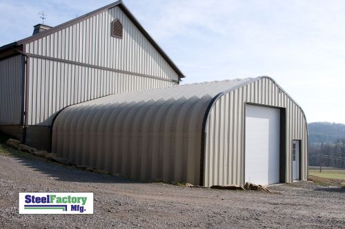 Steel residential p25x24x13 hotrod garage prefab metal panel shop building kit for sale