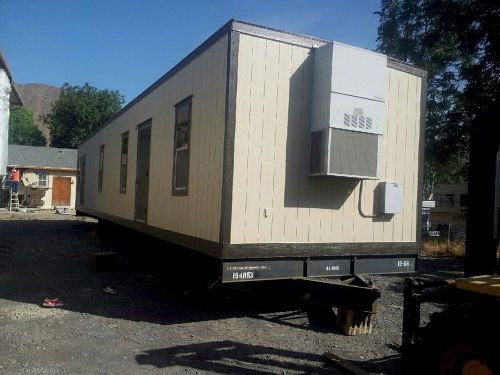 12&#039; x 60&#039; OFFICE TRAILOR EQUIPPED WITH AC &amp; RESTROOM/EXCELLENT CONDITION  (OC38)
